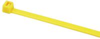 111-03006-t30r-pa66-ye HellermannTyton Cable Tie, 150mm x 3.5 mm, Yellow Polyamide 6.6 (PA66), Pk-100