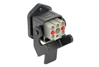 10810070304 HARTING Han Protect Connector Housing, 4 Contacts