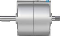 drvs-32-90-p Festo DRVS Series 8 bar Double Action Pneumatic Rotary Actuator, 90° Rotary Angle, 32mm Bore