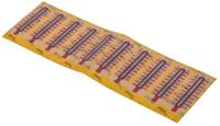 779-9776 RS PRO Non-Reversible Temperature Sensitive Label, 132°C to 182°C, 10 Levels