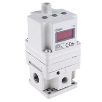 itv2050-31f2bs3 SMC G 1/4 Pneumatic Regulator - 0.005MPa to 0.9MPa, 1/4in, 1MPa max. input