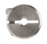 mcl-3-ss Ruland Shaft Collar, One Piece, Clamp Screw, Bore 3mm, OD 16mm, W 9mm, Stainless Steel