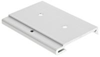 1427din75m Hammond 1427 Series Aluminium DIN Rail Clip for Use with 35 mm DIN Rail, 75 x 8 x 51.36mm