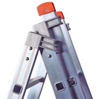 217-799 RS PRO 7 Step Steel Extension Ladder, 5.02mm Open Length