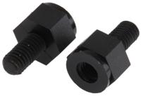htsn-m4-6-8-2 Essentra Standoff, M4 Thread, 6mm Body, Nylon, Male/Female