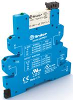 395100060060 Finder 39 Series Interface Relay, DIN Rail Mount, 6V ac/dc Coil, SPST