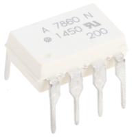 hcpl-7860-000e Broadcom, HCPL-7860-000E DC Input Transistor Output Optocoupler, Through Hole, 8-Pin DIP