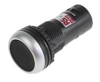 145-0618 RS PRO Push Button Complete Unit, Panel Mount, 22mm Cutout, DPST, IP65