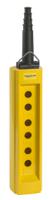 xacb061 Schneider Electric Control Station Switch, GRP, 6 Cutouts, IP65