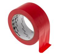 764 3M  Red PVC 33m Lane Marking Tape, 0.13mm Thickness