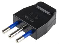 314-3627 RS PRO Italy Mains Connector, 10A Grey Thermoplastic Screw Down, 250 V ac