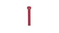 ty-25-m2 Thomas & Betts Cable Ties, 186mm x 4.8 mm, Red Nylon, Pk-1000