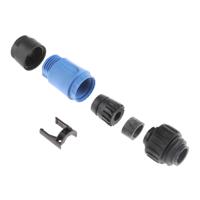c01620h00311010 Amphenol Industrial Circular Connector, 3 Contacts, Cable, Standard Connector, Plug, Male, IP67, Ecomate M Series