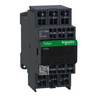 lc1d383bl Schneider Electric TeSys D Contactor, 24 V dc Coil, 3-Pole, 38 A, 18.5 kW, 1NC + 1NO
