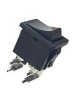 180-384 RS PRO Illuminated DPST, On-Off Rocker Switch Panel Mount