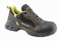 6246163-447 Honeywell Safety Sprint Unisex Black, Brown, Green Composite Toe Capped Safety Shoes, UK 9.5, EU 44