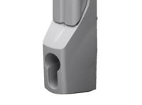 8611070 Rittal Die Cast Zinc Handle for Use with Enclosure Type TS IT, IW, PC enclosure door, TS, VX SE
