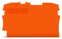 2000-1292 WAGO TOPJOB S, 2000 Series End and Intermediate Plate for Use with 2000 Series Terminal Blocks