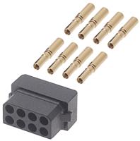 m80-8880805 HARWIN Datamate Connector Kit Containing 8 way DIL Female Shell, Crimps