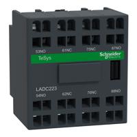 ladc223 Schneider Electric Auxiliary Contact Block, 2NC + 2NO, Tesys LADC