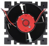 d591t-024ka-3 Micronel D590T Series Axial Fan, 24 V dc, DC Operation, 68.58m³/h, 5.54W, 277mA Max, 62 x 62 x 60mm