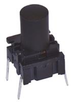 5gth9351ss09-150 MEC IP67 Black Cap Tactile Switch, SPST 50 mA @ 24 V dc