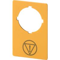 180474-m22-xzk-ess2 Eaton Label for Use with M22 Pushbuttons, Emergency Stop, Emergency Stop