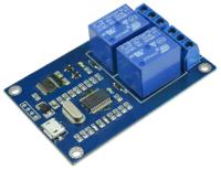 usb-relay02 Seeit USB-RELAY02 Relay for Relay Control Card for Raspberry Pi, AVR, TTL, Arduino, PIC