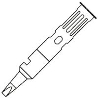 t0051644499 Weller 60 01 02 2,4 mm Screwdriver Soldering Iron Tip for use with WP60