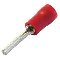 452-631a RS PRO Insulated, Tin Crimp Pin Connector, 0.5mm² to 1.5mm², 22AWG to 16AWG, 1.9mm Pin Diameter, 12mm Pin Length, Red