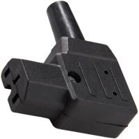 282-5499 RS PRO C15 Right Angle Cable Mount IEC Connector Socket, 10A, 250 V