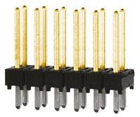 tsw-106-14-l-d Samtec TSW Series Straight Through Hole Pin Header, 12 Contact(s), 2.54 mm Pitch, 2 Row, Unshrouded
