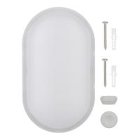 146041 Bailey Electric & Electronics bv Oval LED Bulkhead Light, 4.5-7.5 W, 220 - 240 V, , Lamp Supplied, IP54, LED Bulkhead