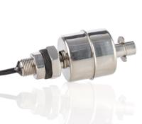 312-7164 RS PRO Vertical Stainless Steel Float Switch, Float, 300mm Cable, Direct Load, 300V ac Max, 300V dc Max