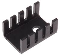 002504 AAVID THERMALLOY Heatsink, 25.9°C/W, 13.21 x 19.05 x 9.52mm