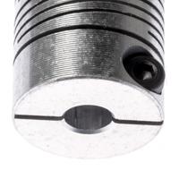707162020 Huco Beam Coupling, 16mm Outside Diameter, 5mm Bore, 25.4mm Length Coupler