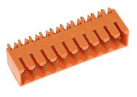 1604550000 Weidmuller, 3.5mm Pitch, OMNIMATE SL, 10 Way, , Pluggable Terminal Block, Header, Through Hole, Solder Termination,