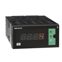 4t-96-4-00-0 Gefran 4T Temperature Indicator, 96 x 48mm, 11 → 27 V ac/dc Supply Voltage