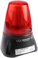 leda100-02-02 Moflash LEDA100 Series Red Buzzer Beacon, 20 → 30 V, IP65, Surface Mount, Wall Mount, 80dB at 1 Metre