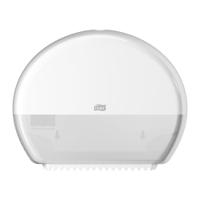 555000 Tork White Plastic Toilet Roll Dispenser, 139mm x 284mm x 352mm
