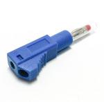 bu-3261410-4 Mueller Electric Yellow Male Banana Plug, 4 mm Connector, Solder Termination, 20A, 1000V