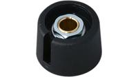 a3023639 OKW 23mm Black Potentiometer Knob for 6.35mm Shaft Round Shaft, A3023639