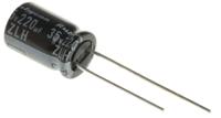 35zlh220mefc8x115 Rubycon 220μF Aluminium Electrolytic Capacitor 35V dc, Radial, Through Hole - 35ZLH220MEFC8X11.5