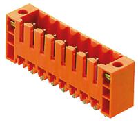 1607540000 Weidmuller, 3.5mm Pitch, OMNIMATE SL, 6 Way, Pluggable Terminal Block, Header, Through Hole, Solder Termination,