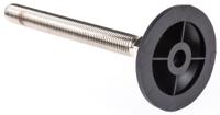 a090001 Nu-Tech Engineering M16 PA Reinforced Nylon Adjustable Foot, 1500kg Static Load Capacity 10° Tilt Angle