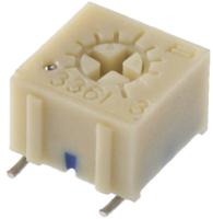 3361p-1-502glf 5kΩ, SMD Trimmer Potentiometer 0.5W Top Adjust Bourns, 3361