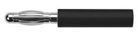 a-40-40-s-ni-sw Schutzinger Black, Female, Male Test Connector Adapter and Nickel Plated - Socket Size: 4mm