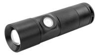 1600-0247 Ansmann Future T-Series LED Torch Black - Rechargeable 300 lm, 98.5 mm