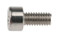 281-029 RS PRO Plain Stainless Steel Hex Socket Cap Screw, DIN 912, M4 x 8mm