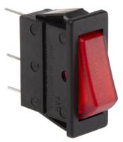c5503alnab Arcolectric (Bulgin) Ltd Illuminated SPST, On-Off Rocker Switch Panel Mount